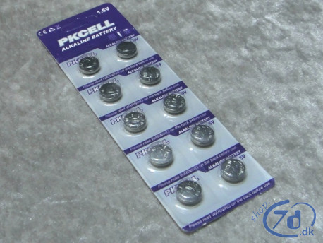 Knapcelle batterier AG10 - 10 stk Knapcelle batterier AG10 - 10 stk