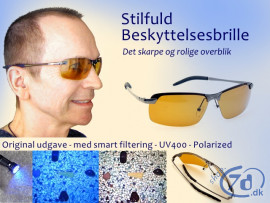 Stilfuld Beskyttelsesbrille - Perfekt ved UV inspektion, ravjagt, modlys...