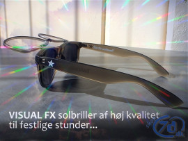 VISUAL FX festbriller - Få psykedelisk syn med smukke effekter og farver