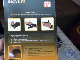 GloveLite handskelygten - Altid lys ved hånden - Klar til brug