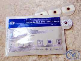 Gel elektroder til EKG ECG, patientmotitor eller Earthing