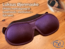 Øjenmaske i luksus design -...