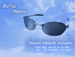 Helsebriller - BioTec refleksfri helsebrille med huller - Dag til dag levering