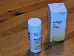Ketostix - Urintest til måling af ketoner