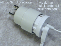 Jordforbindelse udtag til Earthing produkter
