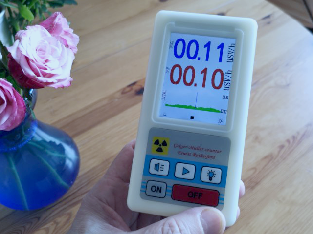 Geigertæller - Dosimeter - Radioaktivitet måler